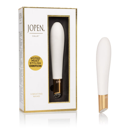 JOPEN Callie Vibrating Wand — Satin Finish, USB Rechargeable - JO8100253