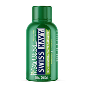 M.D. Science Lab Natural Water-Based Lubricant 1oz (30ml) - MD-SNNAT1