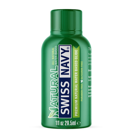 M.D. Science Lab Natural Water-Based Lubricant 1oz (30ml) - MD-SNNAT1
