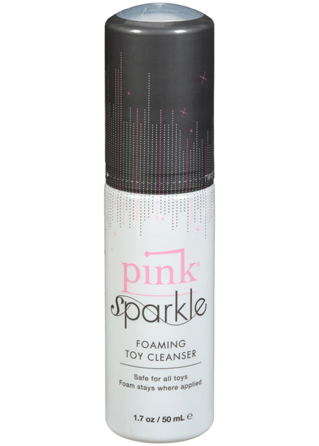 Gun Oil Pink Lubricant Gun Oil Pink Sparkle Foaming Toy Cleaner — 1.7 oz - PK-TC-1.7