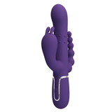 Pretty Love Cammy 4‑in‑1 Triple‑Stimulation Vibrator — Purple - BW-500036-2