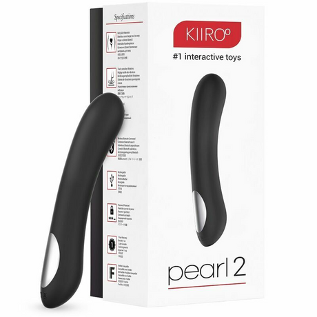 Kiiroo Pearl2 G-Spot Vibrator, Black - KR2216