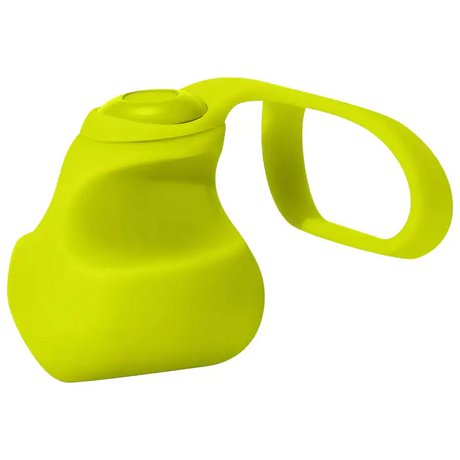 Dame Fin Finger Vibrator — Citrus, Medical-Grade Silicone - DM1234