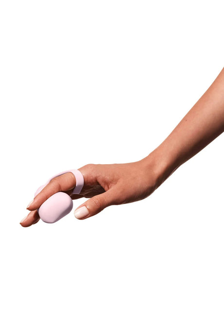 Dame Fin Finger Vibrator — Quartz, Medical-Grade Silicone - DM1241