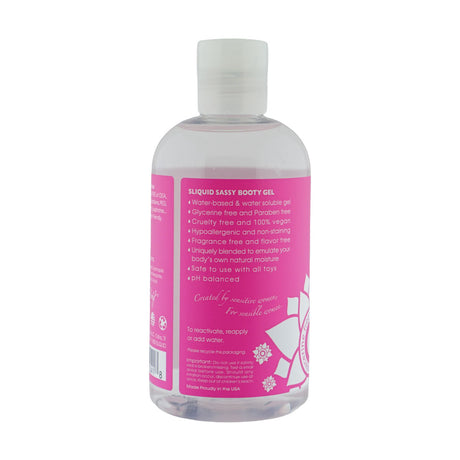 Sliquid Naturals Sassy Anal Gel Lubricant — 8.5 fl oz (251 ml) - SLIQ041
