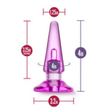 B Yours - Basic Anal Plug - Pink by Blush