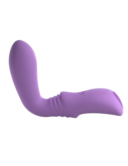 Pipedream Fantasy for Her Flexible Please-Her, 4" Silicone Vibrator - PD4939-12