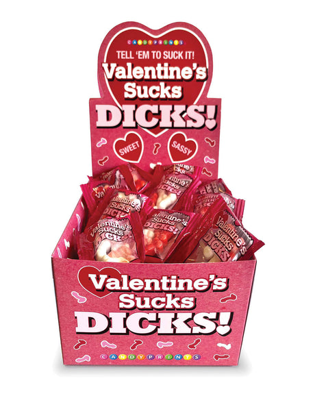 Little Genie Valentine's Novelty Candy Display, 100 Count - LG-CP1196