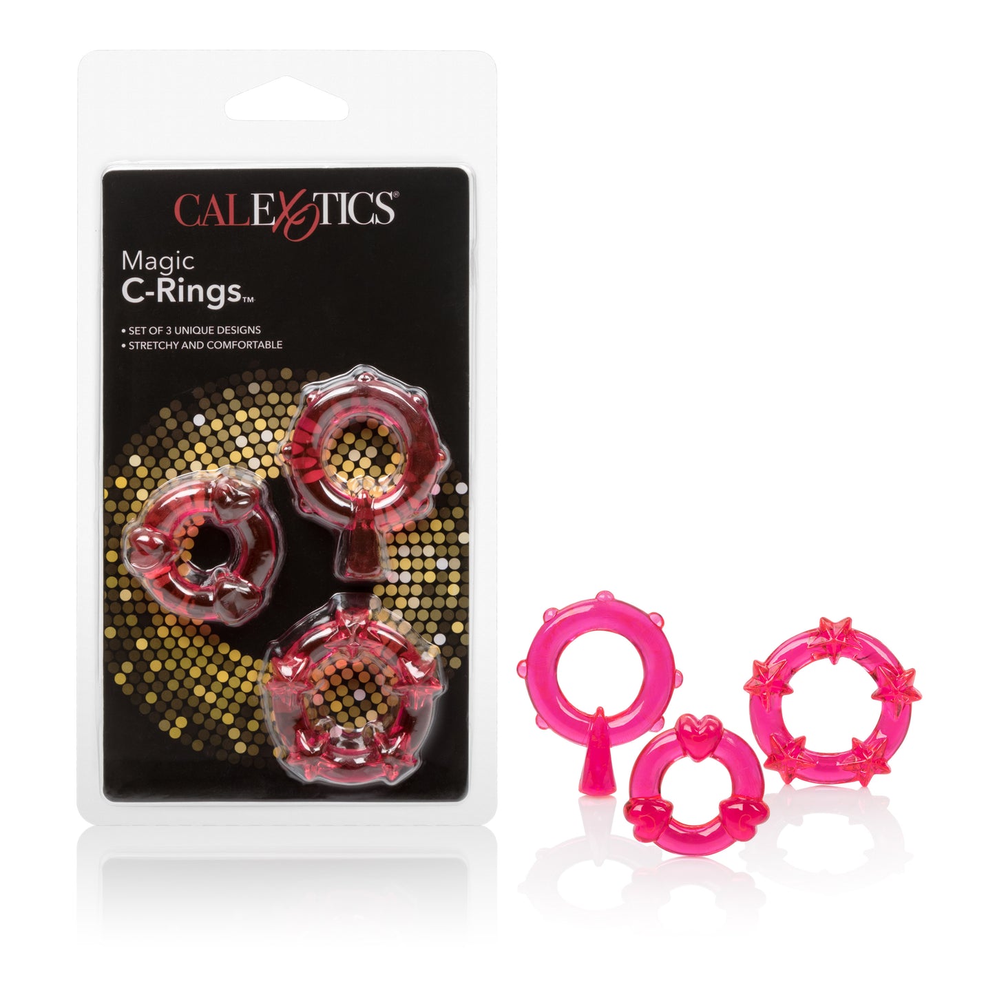 Magic C-Rings - Red by CalExotics