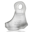 Oxballs Revsling Clear Ice Cock and Ball Sling with Vibe - HUJ-133-CLRICE