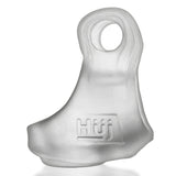 Oxballs Revsling Clear Ice Cock and Ball Sling with Vibe - HUJ-133-CLRICE