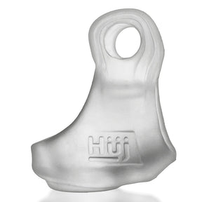 Oxballs Revsling Clear Ice Cock and Ball Sling with Vibe - HUJ-133-CLRICE