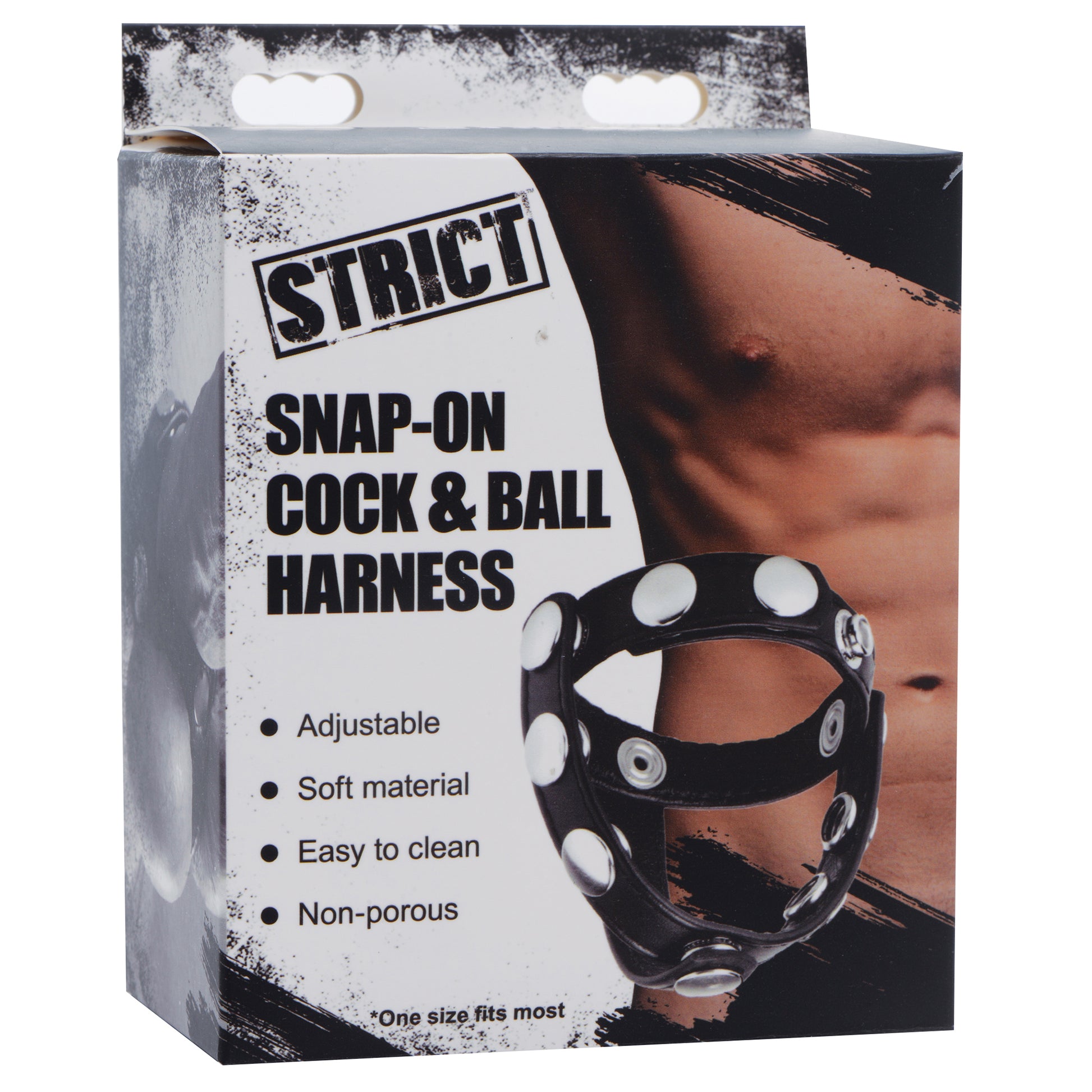 Snap- on Cock & Ball Harness by XR Brands