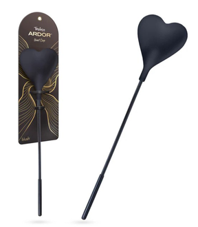 Blush Temptasia Ardor Heart Crop — Black, Puria Silicone (14.49 in) - BL-55575