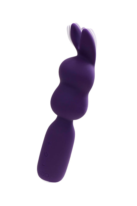 VeDO Hopper Bunny Rechargeable Mini Wand — Deep Purple - BU-0905