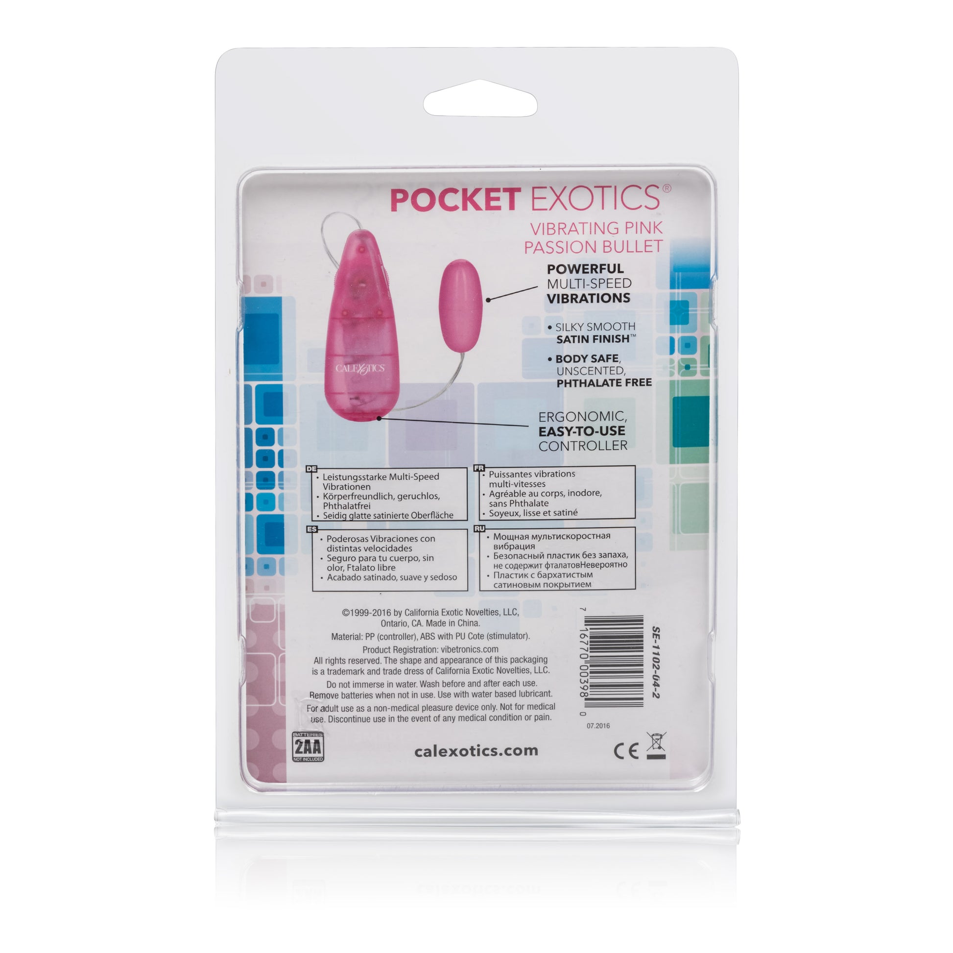 Pocket Exotics Bullet - Pink Passion by CalExotics