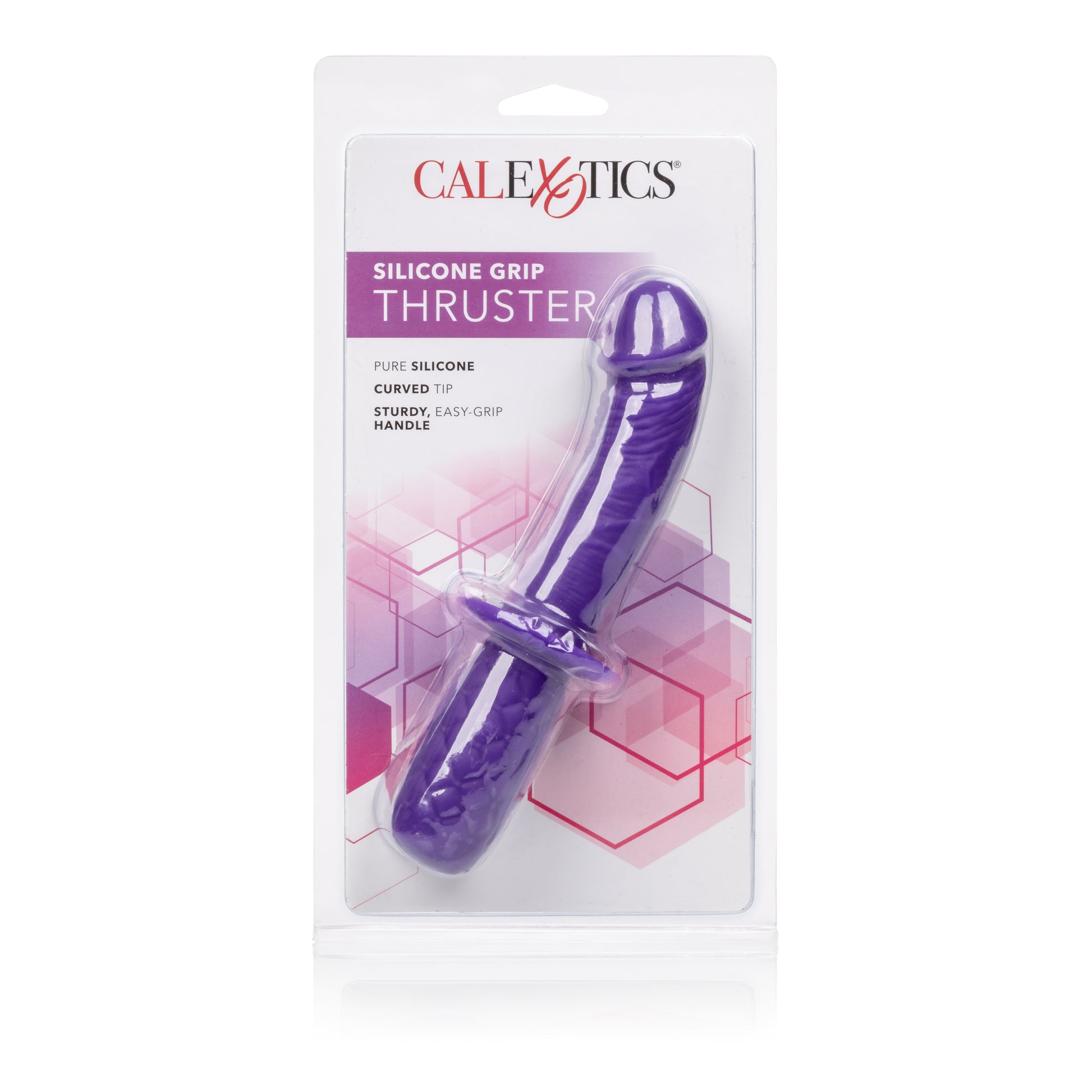Silicone Grip Thruster - Purple by CalExotics