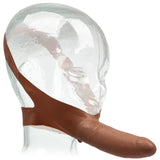 CalExotics Original Accommodator Latex Dong — Brown, 5.25 in - SE1514023