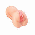 Nasstoys Always Horny Amelia Dual-Entry Vibrating Masturbator — Beige - NW3317-1