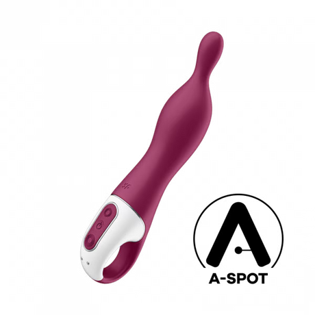 Satisfyer A-Mazing 1 A-Spot Vibrator, Berry - SAT-J2018-212-2
