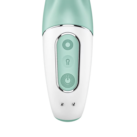 Satisfyer Air Pump Bunny 5+ Mint Inflatable Rabbit Vibrator - SAT-J2018-257