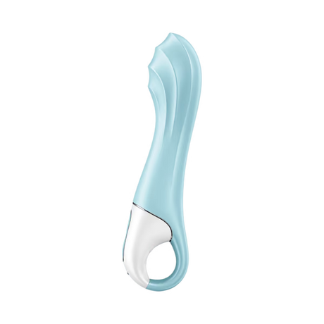 Satisfyer Air Pump 5 Connect Vibrator — Inflatable Shaft, Turquoise - SAT-J2018-252