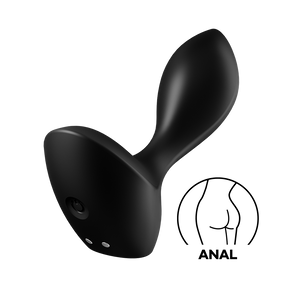 Satisfyer Backdoor Lover Anal Vibrator, Black - J2018-112-1