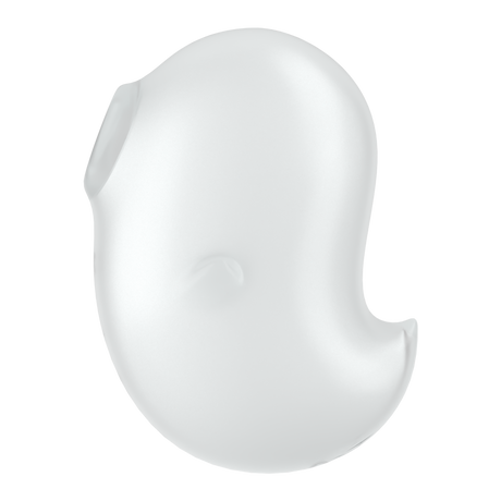 Satisfyer Cutie Ghost Air-Pulse Clitoral Vibrator, White - SF7865