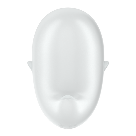 Satisfyer Cutie Ghost Air-Pulse Clitoral Vibrator, White - SF7865