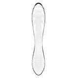 Satisfyer Dazzling Crystal Glass Dildo — Transparent - SF5658