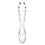 Satisfyer Dazzling Crystal Glass Dildo — Transparent - SF5658