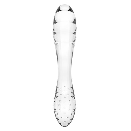 Satisfyer Dazzling Crystal Glass Dildo — Transparent - SF5658
