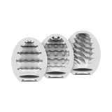 Satisfyer Masturbator Egg 3‑Piece Set (Riffle, Bubble, Fierce) - SAT-4001807