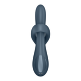 Satisfyer Heat Flex 4 Rabbit Vibrator — Grey - SF8237