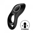 Satisfyer Legendary Duo Vibrating Cock Ring — Black - SAT-J2008-27