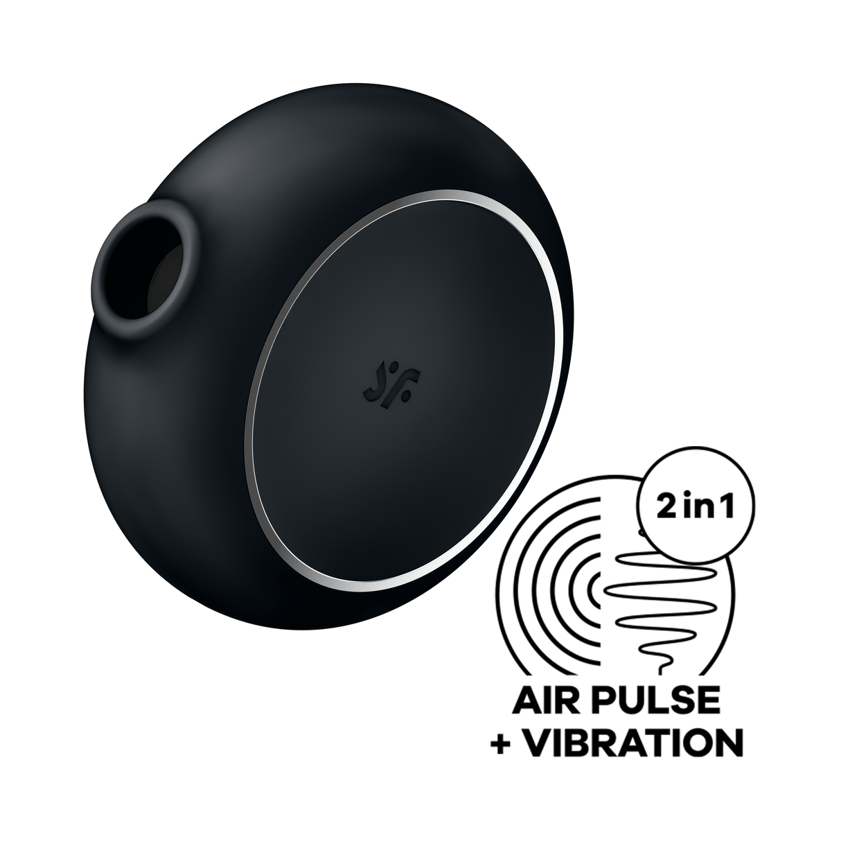 Satisfyer Pro To Go 3 Clitoral Vibrator — Black - SF8313