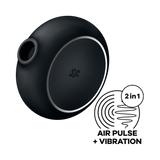 Satisfyer Pro To Go 3 Clitoral Vibrator — Black - SF8313