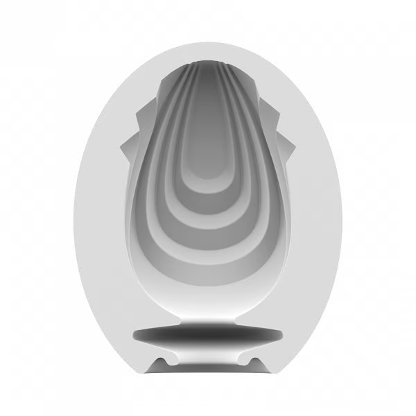 Satisfyer Masturbator Egg Single (Savage) — Light Blue - SAT-9043415