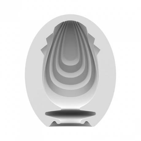 Satisfyer Masturbator Egg Single (Savage) — Light Blue - SAT-9043415