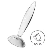 Satisfyer Sparkling Crystal Glass Anal Plug, 21 cm - SF5672