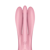 Satisfyer Threesome 1 Lay-On Vibrator — Pink - SAT-J2018-241-1