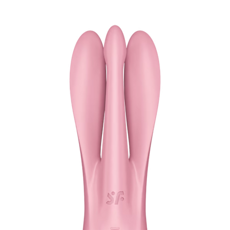 Satisfyer Threesome 1 Lay-On Vibrator — Pink - SAT-J2018-241-1