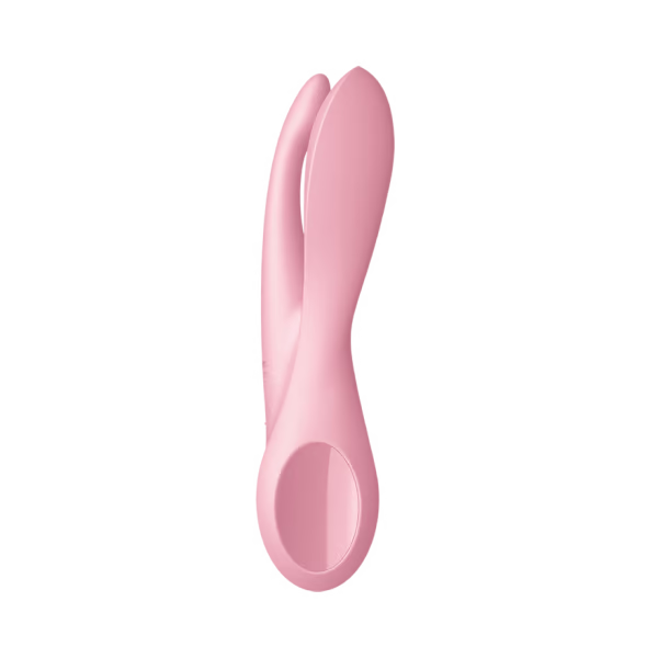 Satisfyer Threesome 1 Lay-On Vibrator — Pink - SAT-J2018-241-1