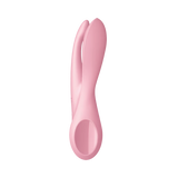 Satisfyer Threesome 1 Lay-On Vibrator — Pink - SAT-J2018-241-1