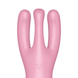 Satisfyer Threesome 4 Connect App Vibrator — Pink - SAT-J2018-245-2
