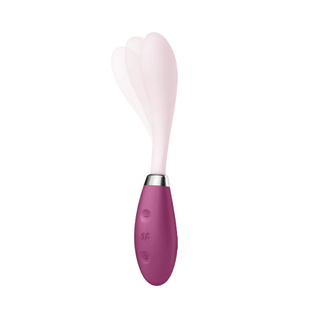Satisfyer G-Spot Flex 3 Vibrator — Red - SAT-J2018-297-2
