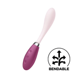 Satisfyer G-Spot Flex 3 Vibrator — Red - SAT-J2018-297-2