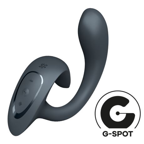 Satisfyer G for Goddess 1 Rabbit Vibrator — Dark Grey - SF5892
