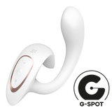 Satisfyer G for Goddess 1 Rabbit Vibrator, White, Dual-Motor, Rechargeable - SF5885