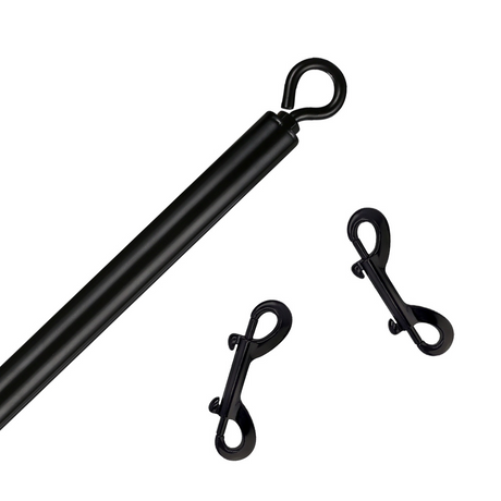 NOBÜ SB1 Adjustable Steel Spreader Bar — Black - NB1659